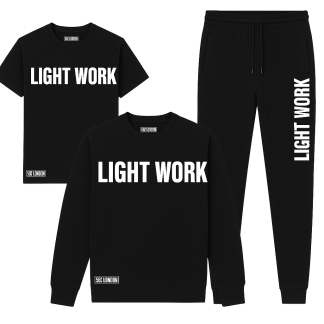 Light Work 3 Piece Suit Black