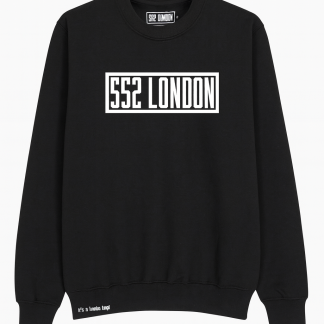 552 London Black Sweat-shirt