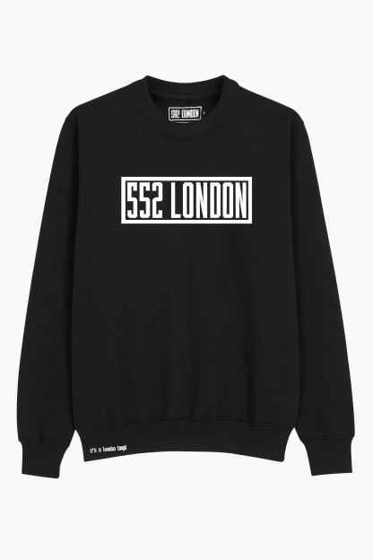 552 London Black Sweat-shirt