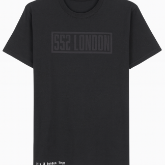 552 London Black On Black T-Shirt
