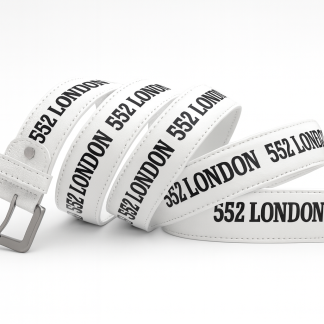 552 London White Belt