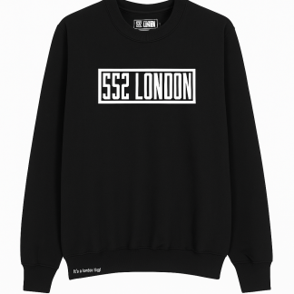 552 London Black Sweat-shirt