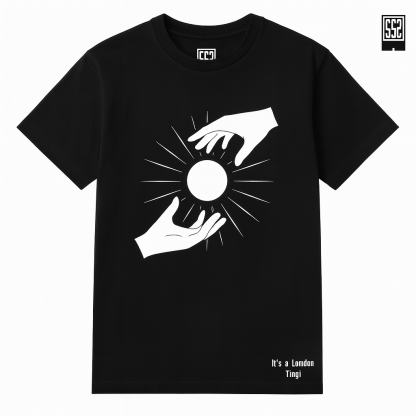 Cosmic Energy Black T-Shirt