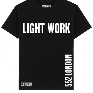 Light Work Black T-Shirt