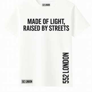 Made of Light Raised by The Streets White T-Shirt